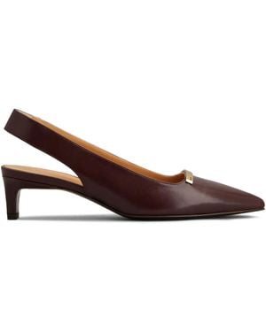 Tod's レザーパンプス - ブラウン