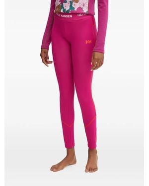 Helly Hansen Logo Leggings - Pink