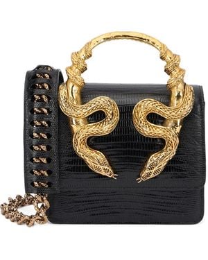 Roberto Cavalli Borsa Tote Con Decorazione - Nero