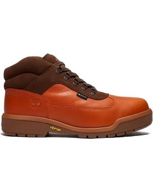 Timberland Lace-Up Mid Field Boots - Brown