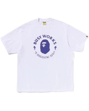 A Bathing Ape Busy Works T-Shirt - Weiß