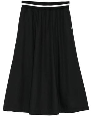 SPORT b. by agnès b. Elasticated Waistband Skirt - Black