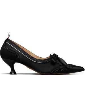 Thom Browne 50 Mm Pumps Verfraaid Met Kristallen - Zwart
