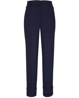 Akris Pressed Trousers - Blue