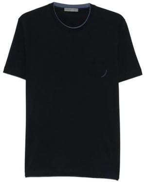 Corneliani クルーネック Tシャツ - ブラック