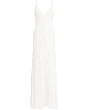 Jenny Packham Nora Sequin-Embellished Gown - White