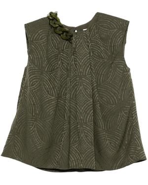 JOSEPH Taddart Blouse - Green