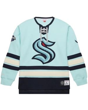 Mitchell & Ness Seattle Kraken Pullover - Blue