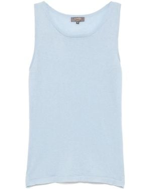 N.Peal Cashmere Ella トップ - ブルー