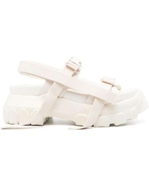 Rick Owens Tractor Sandals - White