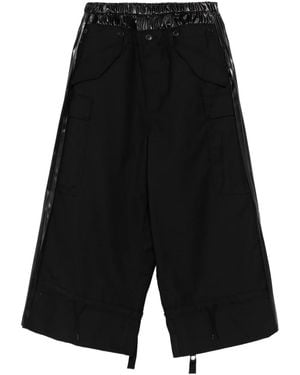 Junya Watanabe Palazzo Trousers - Black