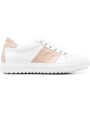 Casadei パネル スニーカー - ホワイト