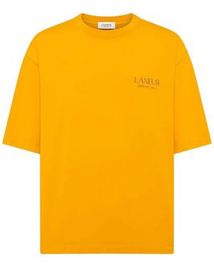 Laneus T-Shirt À Imprimé Graphique - Yellow