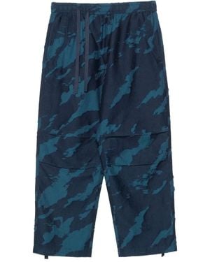 Maharishi カモフラージュ カーゴパンツ - ブルー
