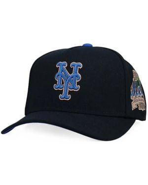 Mitchell & Ness X New Era New York Mets A-Frame Snapback Cap - Blue