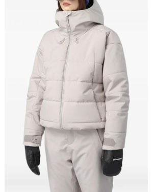 Salomon Whitelight Insulated Hooded Jacket - Grey