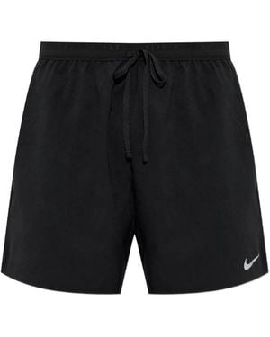 Nike Dri-Fit 18Cm (Approx. Briefs-Lined Running Shorts - Black