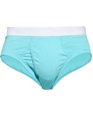 Tom Ford Slip Met Logoband - Blauw