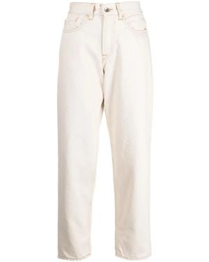YMC Vaqueros Tearaway Rectos - Blanco