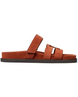 Tory Burch Ines Sport Slides - Orange