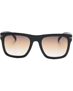 David Beckham Square-Frame Sunglasses - Black