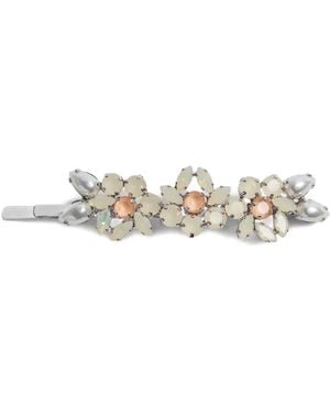 Simone Rocha Heartbloom Haarspange - Weiß