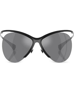 Burberry Rahmenlose Sonnenbrille - Grau