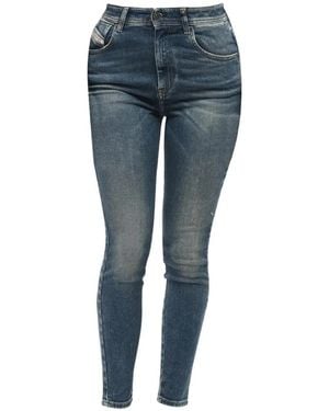 DIESEL 1984 Slandy-High Skinny-Fit Jeans - Blue