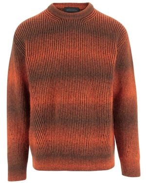 Woolrich Gerippter Pullover - Rot