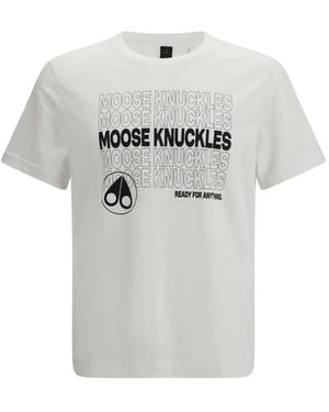 Moose Knuckles Ready Made Tee - White
