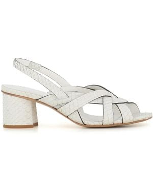 Roberto Del Carlo Klassische Sandalen 65Mm - Weiß