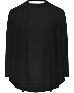 MM6 by Maison Martin Margiela モックネック ブラウス - ブラック
