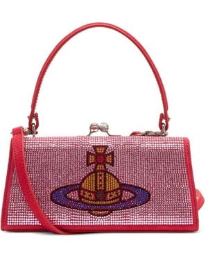 Vivienne Westwood Sac Porté Épaule Doll Xl Frame - Pink