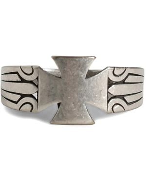 Vetements Cross Ring - Gray