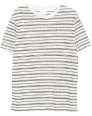 A.P.C. Ray Striped T-Shirt - White
