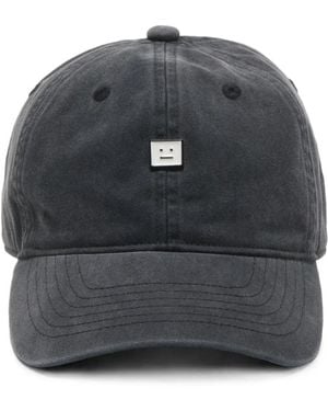 Acne Studios Face Stud Cap - Gray