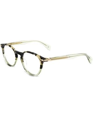 Rag & Bone Gafas Con Montura Redonda - Blanco