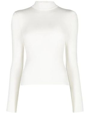 Nili Lotan Keria Slim-Fit Top - White