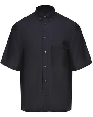 Emporio Armani Pocket Short-Sleeve Shirt - Blue