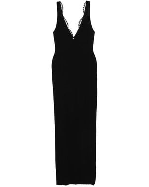 MANURI Robe Longue Evie - Noir