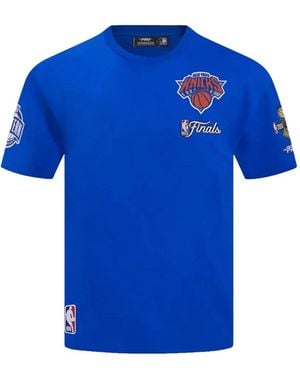 Pro Standard New York Knicks 2026 Nba Championship Short-Sleeve T-Shirt - Blue
