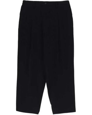 Yohji Yamamoto Pleated Trousers - Blue