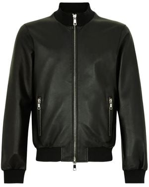 The Jackie Leathers Derek Jacket - ブラック