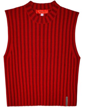 Eckhaus Latta Keyboard トップ - レッド