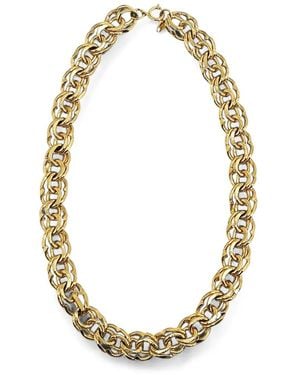 Madison Maison Choker Chain Necklace - Metallic