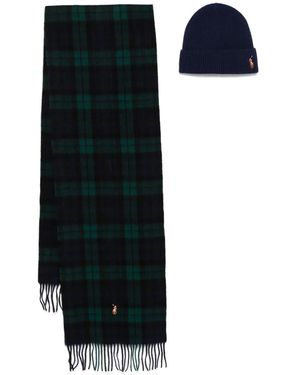 Polo Ralph Lauren Polo Pony スカーフ&ビーニー - ブラック