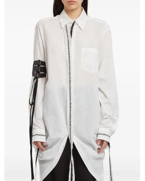 Ann Demeulemeester Ranita Upper Arm Bracelet - White