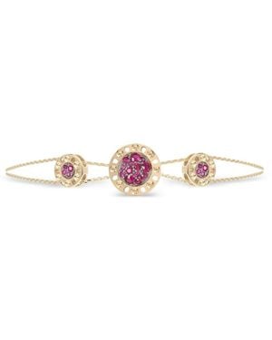 Officina Bernardi Senzatempo Essence Ruby And Diamond Bracelet - Metallic