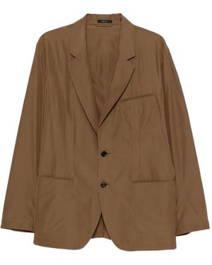 Tom Ford Jacke Mit Knöpfen - Braun