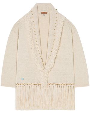 Alanui Jasmine Cardigan - Natural